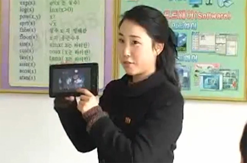 Rò rỉ video Bắc Triều Tiên khoe tablet