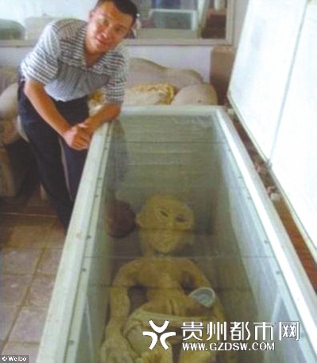 xác ướp, người ngoài hành tinh, UFO, Trung Quốc