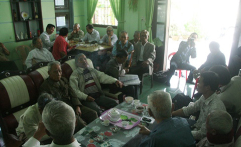 Trung ương về làm việc vụ 