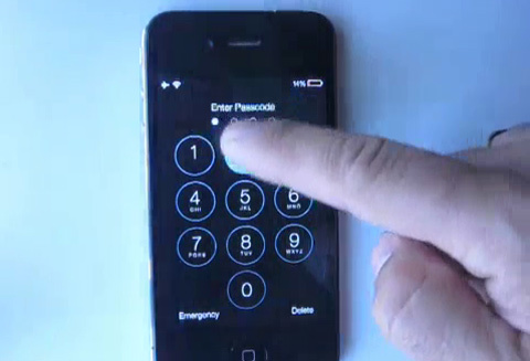 iOS 7 dính lỗi bảo mật màn hình khóa
