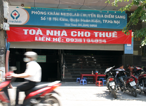 Văn phòng hạng A thành nhà trọ công nhân, quán trà đá