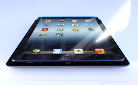 Lộ ảnh iPad 5: Mỏng hơn iPad 4, 2 microphone
