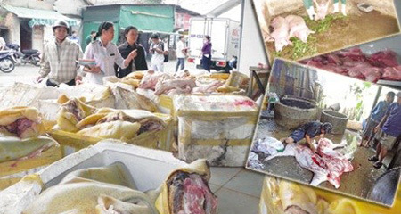 Nhập lậu cổ vịt bẩn bán cho hàng nhậu