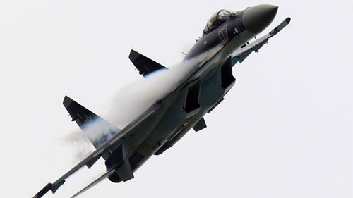 Ngắm tiêm kích siêu cơ động Su-35 