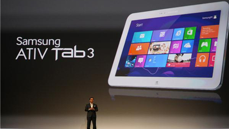 Samsung 'nã đạn' Windows 8 bằng họ laptop/tablet Ativ