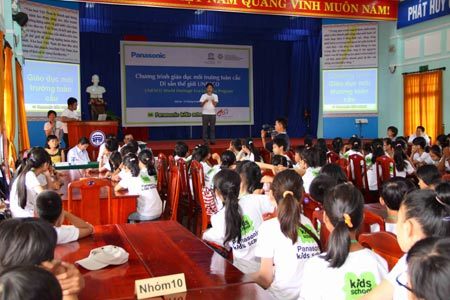 HS Hội An đến Mỹ Sơn học bảo vệ di sản thế giới