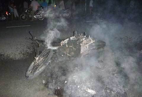 Mất tích sau khi lên cầu đốt xe