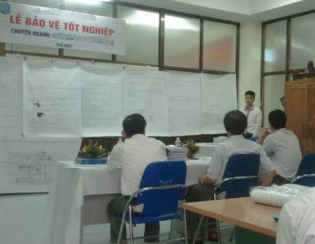Những pha hài hước trong lễ bảo vệ tốt nghiệp