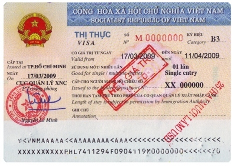 website, thị thực