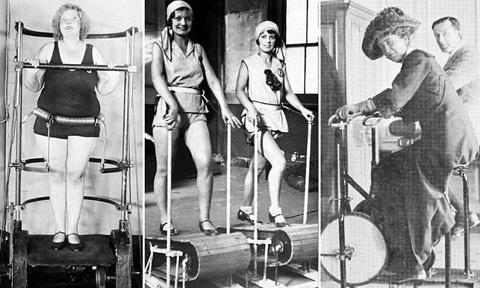 Đột nhập phòng gym đầu thế kỷ XX