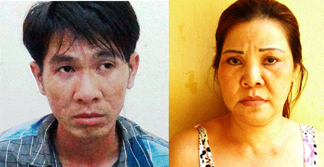 Mẹ chồng nàng dâu buôn hàng chục bánh ma túy