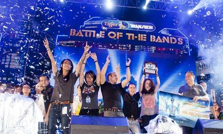 Parasite vô địch đấu trường rock Việt 2013