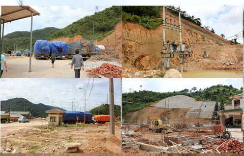 Nhếch nhác ở một cửa khẩu quốc tế