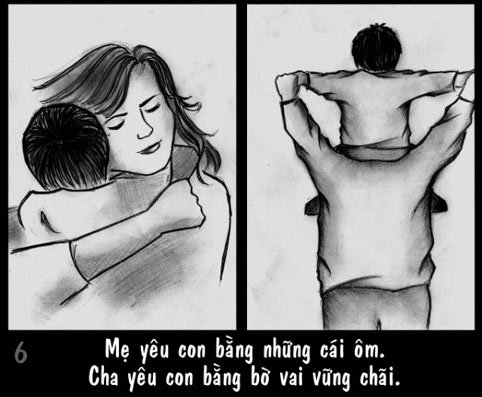 Bộ ảnh về người cha khiến cư dân mạng rơi nước mắt