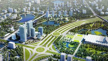 Cất nóc chung cư 40 tầng Thang Long Number One