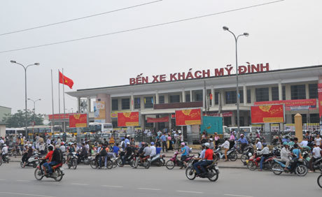 Nhà xe bất bình việc điều chuyển ở bến Mỹ Đình