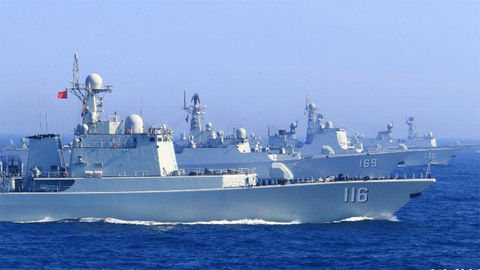 Tập trận Nga - Trung lớn nhất trên biển Nhật Bản