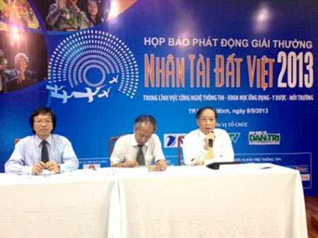 Nhân tài Đất Việt 2013 mở rộng sang lĩnh vực môi trường