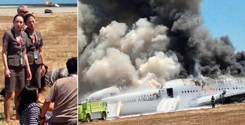 Chuyện tiếp viên hàng không dũng cảm cứu người