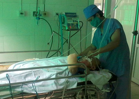 Nổ mìn kinh hoàng, 1 người chết, 2 người nguy kịch