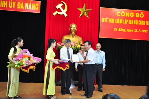 Đà Nẵng đã có Trưởng Ban Nội chính