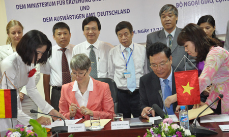 Tiếng Đức chính thức vào trường phổ thông tại VN
