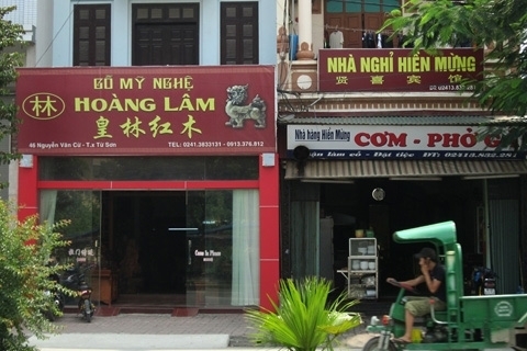 Biển hiệu tiếng Trung: Phạt cao nhất 5 triệu đồng?