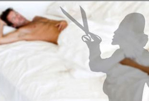 Vợ cắt “của quý” của chồng rồi bỏ đi
