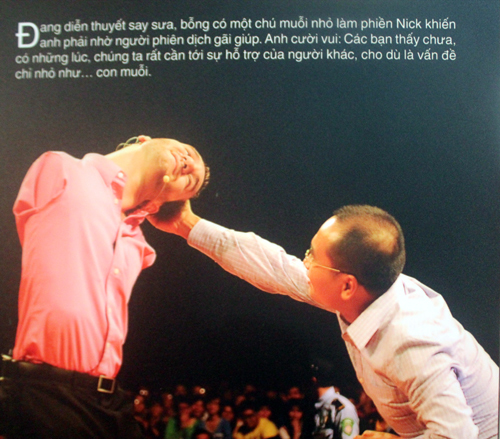 Những bức ảnh độc về Nick Vujicic ở VN