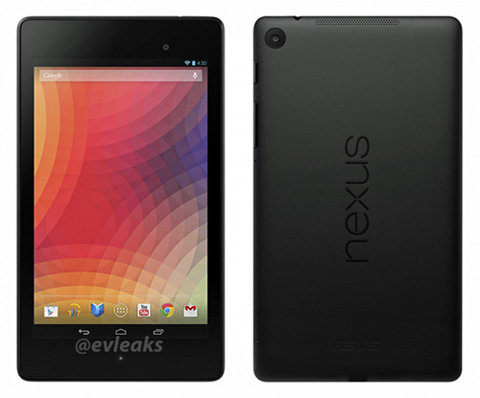 Nexus 7 thế hệ mới lộ ảnh chính thức