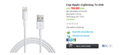 sạc nhái, chính hãng, iPhone, Apple, an toàn