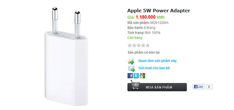 sạc nhái, chính hãng, iPhone, Apple, an toàn