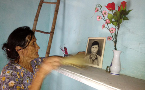 ‘Tổ quốc đã ghi công cho con mẹ’