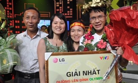 Nhà vô địch Olympia 2013 đạt 26,5 điểm thi ĐH
