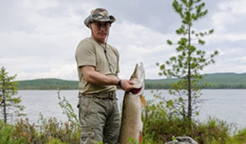 Putin câu được cá khổng lồ