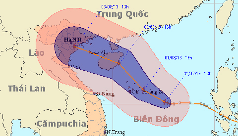 Bão số 5 sắp đổ bộ, mưa lớn tái diễn trên diện rộng