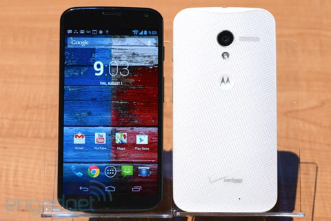 Ra mắt Moto X: Chipset X8, màn hình 4.7 inch