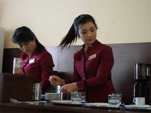 Độc đáo cà phê Áo giữa lòng Bình Nhưỡng