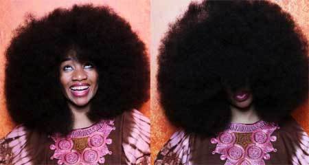 Người phụ nữ có mái tóc bùi nhùi trứ danh thế giới