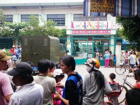 Bảo vệ bị giết, cướp của tại trường tiểu học