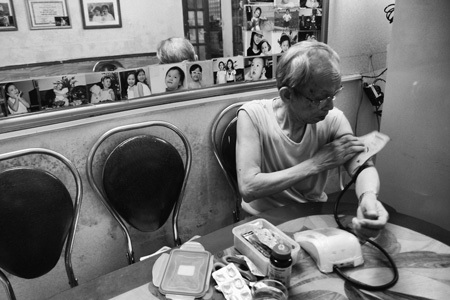 Cuộc sống giản dị của nhạc sĩ Huy Thục