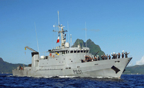 Xem tàu cảnh sát biển Philippines mua từ Pháp
