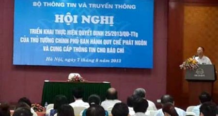 Báo chí chậm chân, tình hình dễ bị xuyên tạc