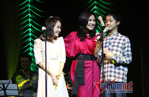 Quốc Trung, Thanh Lam, NSND Trung Kiên