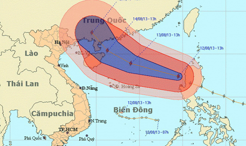 Siêu bão trên Biển Đông có thể mạnh thêm
