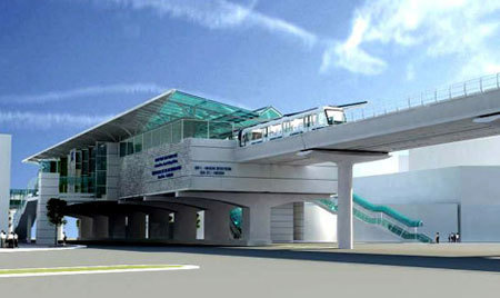 Tháng 9: Hà Nội khởi công 4 ga trên cao đường sắt đô thị