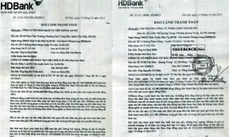 Làm giả giấy tờ ngân hàng, lừa đảo tiền tỷ