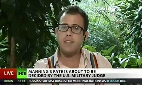 Phóng viên Mỹ cướp sóng truyền hình Nga