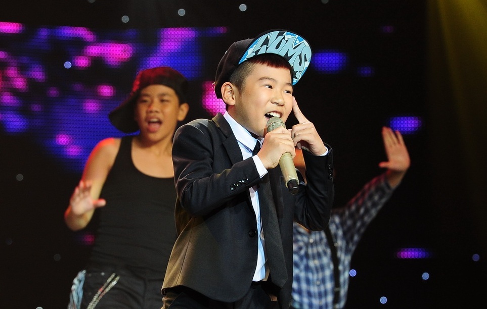 Ngọc Duy tinh nghịch trong 