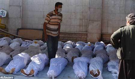 Pháp tố cáo kho vũ khí hóa học ớn lạnh của Syria
